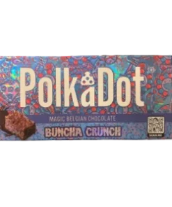 Polkadot Buncha Crunch Belgian Chocolate Bar