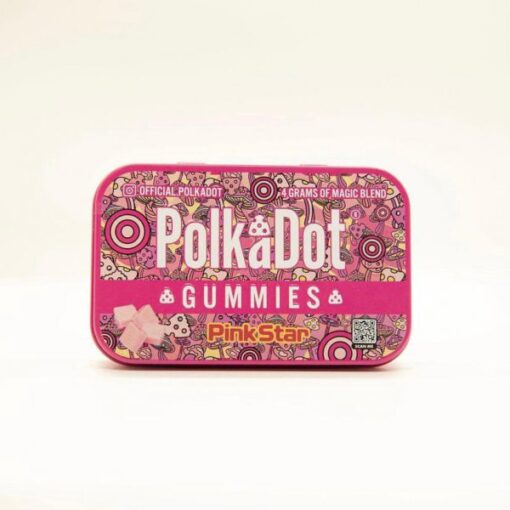 Polkadot Pink Star Gummies