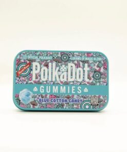 Polkadot Blue Cotton Candy Gummies