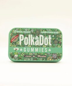 Polkadot Creme de Menthe Gummies