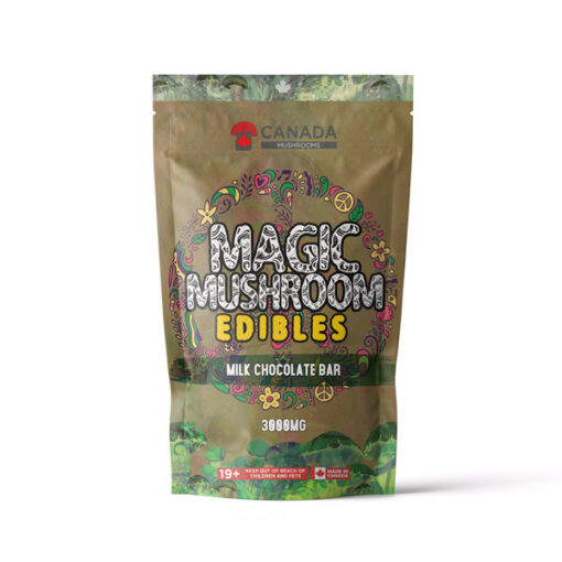 Magic Mushrooms Milk Chocolate Bar 3000mg