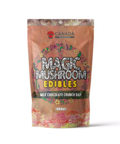 Magic Mushrooms Milk Chocolate Crunch Bar 3000mg