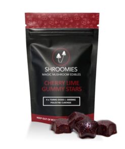 SHROOMIES CHERRY LIME GUMMY BEARS 3000MG