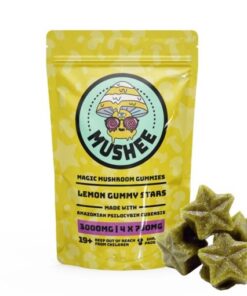 Magic Mushroom Star Gummies – Lemon- 3000MG